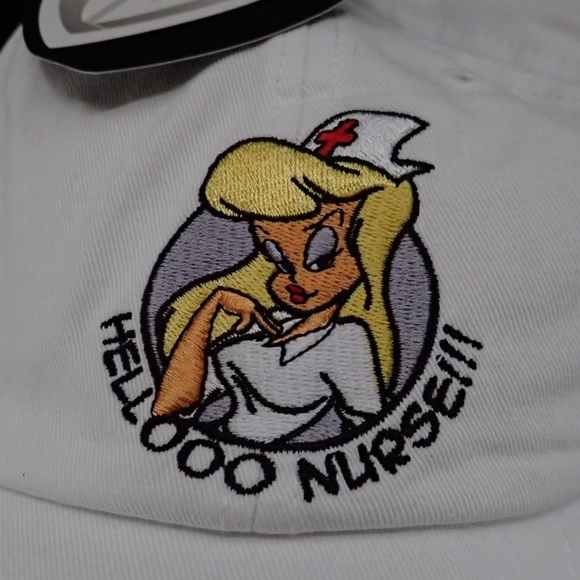 Bioworld Nurse White Cap OS - NWT - Picture 2 of 6